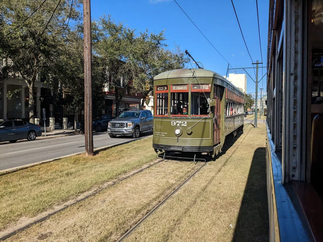 St. Charles Streetcar (New Orleans RTA), Nova Orleans